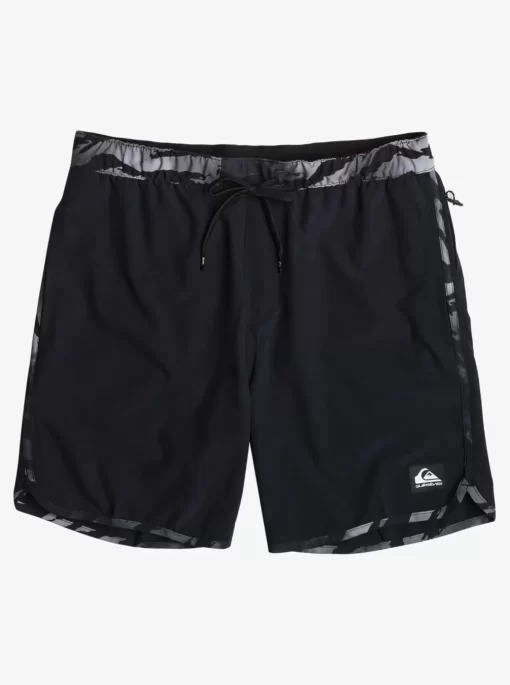 Mens Quiksilver Boardshorts | Omni Scallop 17" Amphibian Boardshorts