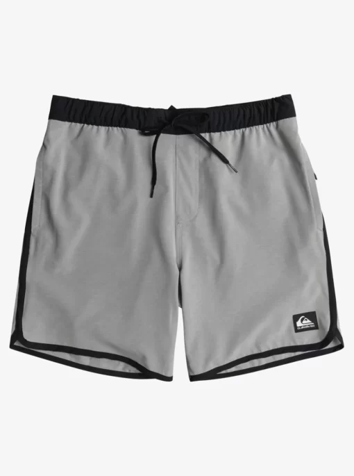 Mens Quiksilver Boardshorts | Omni Scallop 17" Amphibian Boardshorts