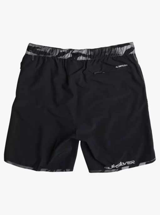 Mens Quiksilver Boardshorts | Omni Scallop 17" Amphibian Boardshorts