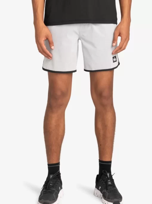 Mens Quiksilver Boardshorts | Omni Scallop 17" Amphibian Boardshorts