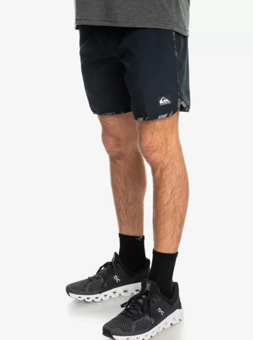 Mens Quiksilver Boardshorts | Omni Scallop 17" Amphibian Boardshorts