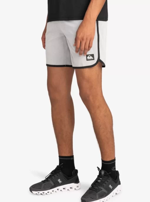 Mens Quiksilver Boardshorts | Omni Scallop 17" Amphibian Boardshorts