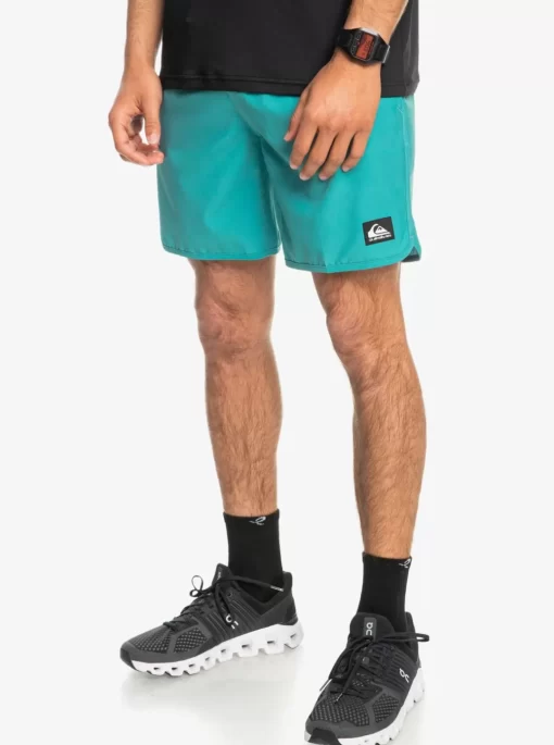 Mens Quiksilver Boardshorts | Omni Scallop 17" Amphibian Boardshorts