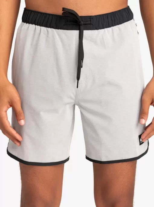 Mens Quiksilver Boardshorts | Omni Scallop 17" Amphibian Boardshorts