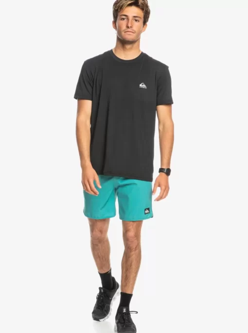 Mens Quiksilver Boardshorts | Omni Scallop 17" Amphibian Boardshorts