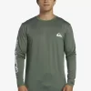 Mens Quiksilver Rashguards | Omni Session Long Sleeve Upf 50 Surf T-Shirt