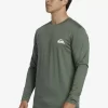 Mens Quiksilver Rashguards | Omni Session Long Sleeve Upf 50 Surf T-Shirt