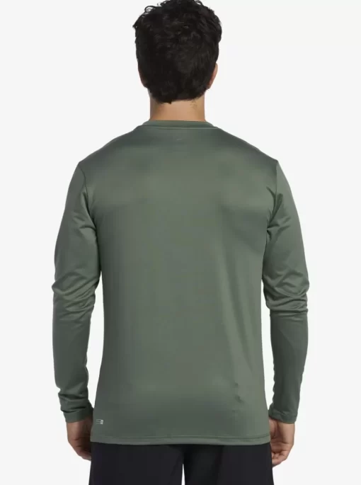 Mens Quiksilver Rashguards | Omni Session Long Sleeve Upf 50 Surf T-Shirt