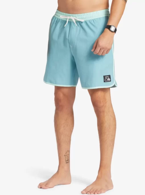Mens Quiksilver Boardshorts | Original Scallop 17" Volleys