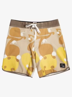 Mens Quiksilver Boardshorts | Original Scallop Andy Y Andy 18" Boardshorts