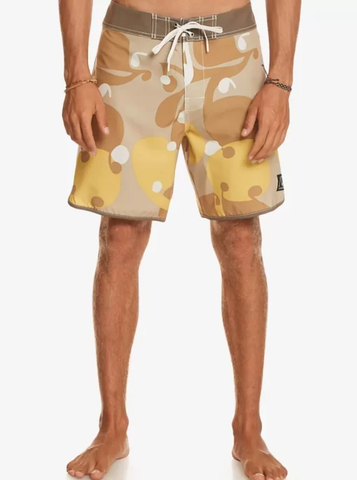 Mens Quiksilver Boardshorts | Original Scallop Andy Y Andy 18" Boardshorts