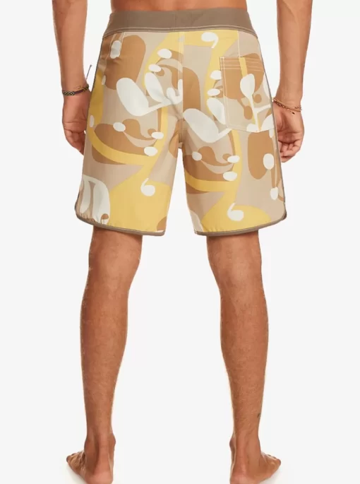 Mens Quiksilver Boardshorts | Original Scallop Andy Y Andy 18" Boardshorts