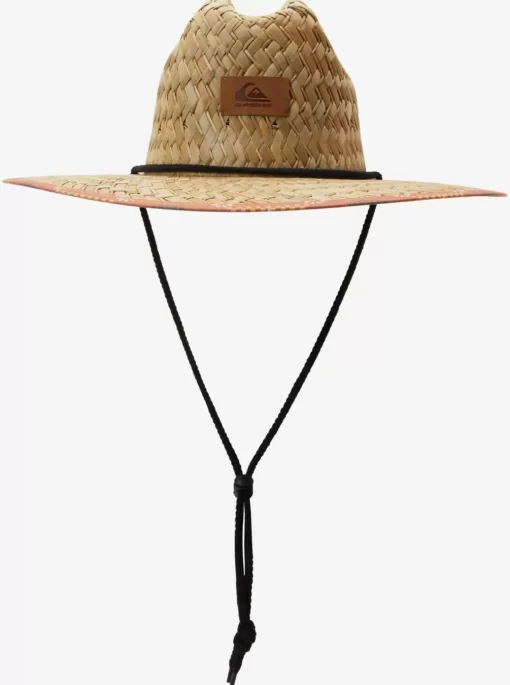 Mens Quiksilver Hats | Outsider Straw Lifeguard Hat