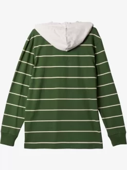 Mens Quiksilver Tees | Palisades Hooded T-Shirt