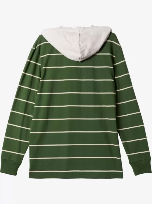Mens Quiksilver Tees | Palisades Hooded T-Shirt
