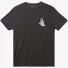 Mens Quiksilver Tees | Peace Out T-Shirt