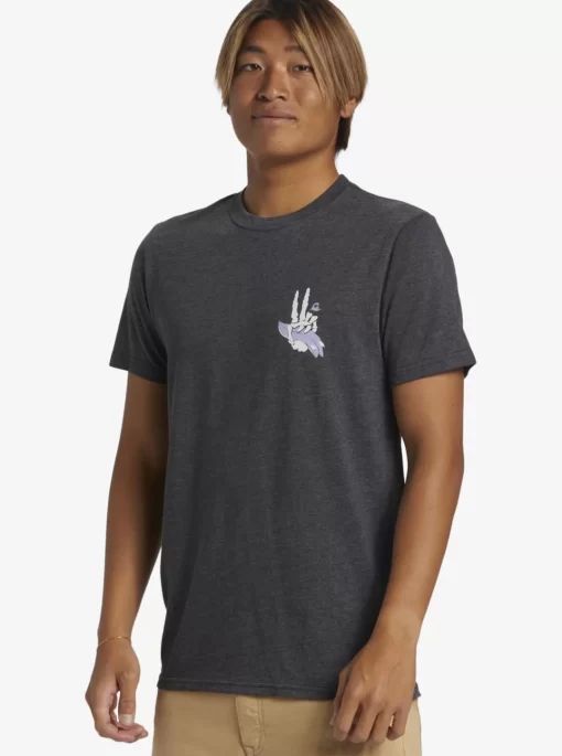 Mens Quiksilver Tees | Peace Out T-Shirt