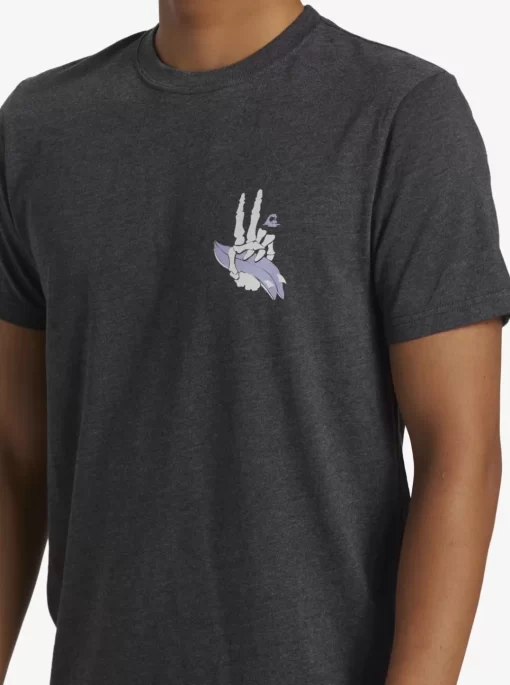 Mens Quiksilver Tees | Peace Out T-Shirt
