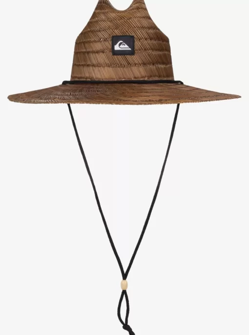 Mens Quiksilver Hats | Pierside Straw Lifeguard Hat