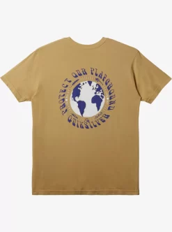 Mens Quiksilver Tees | Protect Our Playground T-Shirt