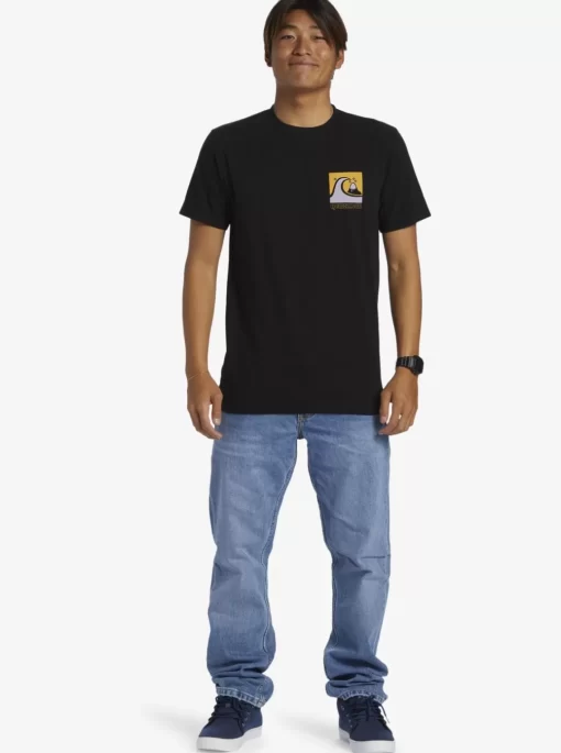 Mens Quiksilver Tees | Quik Blocks T-Shirt