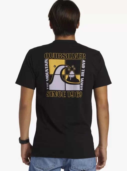 Mens Quiksilver Tees | Quik Blocks T-Shirt