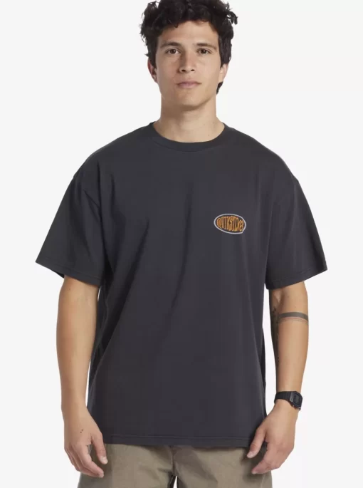 Mens Quiksilver Tees | Real Surfin T-Shirt