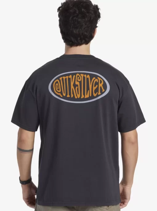 Mens Quiksilver Tees | Real Surfin T-Shirt