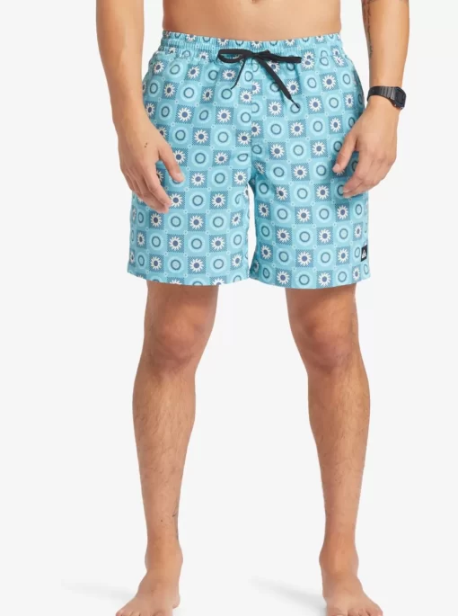 Mens Quiksilver Boardshorts | Re-Mix 17" Volleys