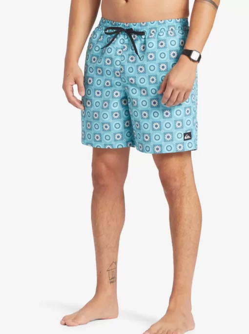 Mens Quiksilver Boardshorts | Re-Mix 17" Volleys