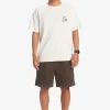 Mens Quiksilver Tees | Roadways Mnd T-Shirt