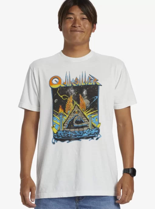 Mens Quiksilver Tees | Rockin T-Shirt