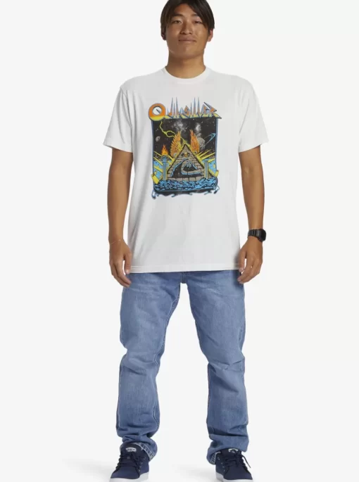Mens Quiksilver Tees | Rockin T-Shirt