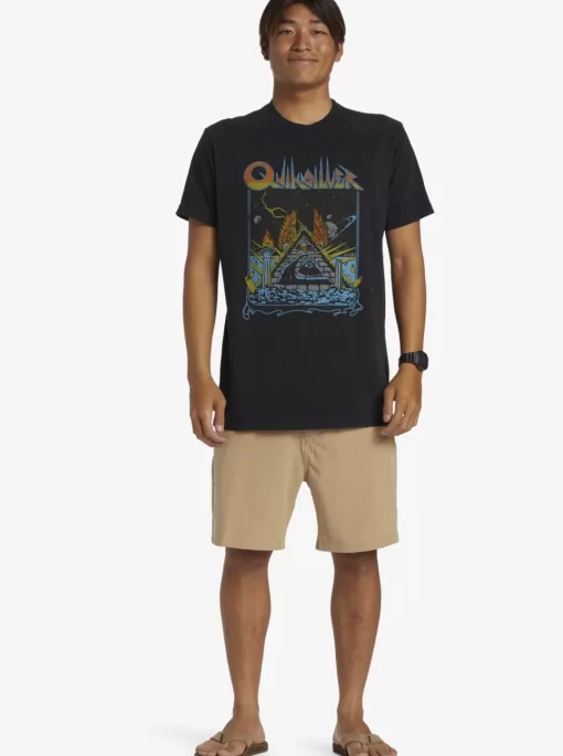 Mens Quiksilver Tees | Rockin T-Shirt