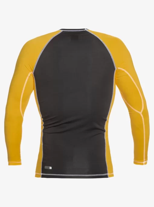 Mens Quiksilver Rashguards | Saturn Protection Long Sleeve Upf 50 Rashguard For Men