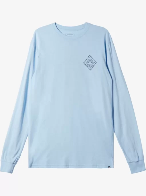 Mens Quiksilver Tees | Scenic View Long Sleeve T-Shirt