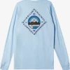 Mens Quiksilver Tees | Scenic View Long Sleeve T-Shirt