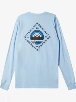 Mens Quiksilver Tees | Scenic View Long Sleeve T-Shirt
