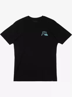 Mens Quiksilver Tees | Send Wax Mtz T-Shirt