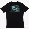 Mens Quiksilver Tees | Send Wax Mtz T-Shirt