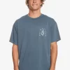 Mens Quiksilver Tees | Silver Lining T-Shirt