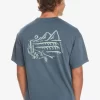 Mens Quiksilver Tees | Silver Lining T-Shirt