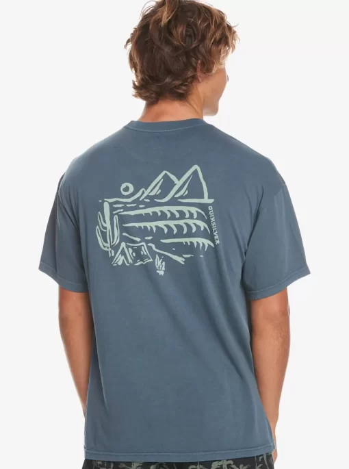 Mens Quiksilver Tees | Silver Lining T-Shirt