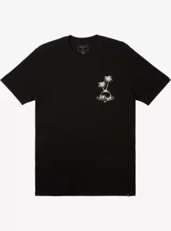 Mens Quiksilver Tees | Skull Island T-Shirt