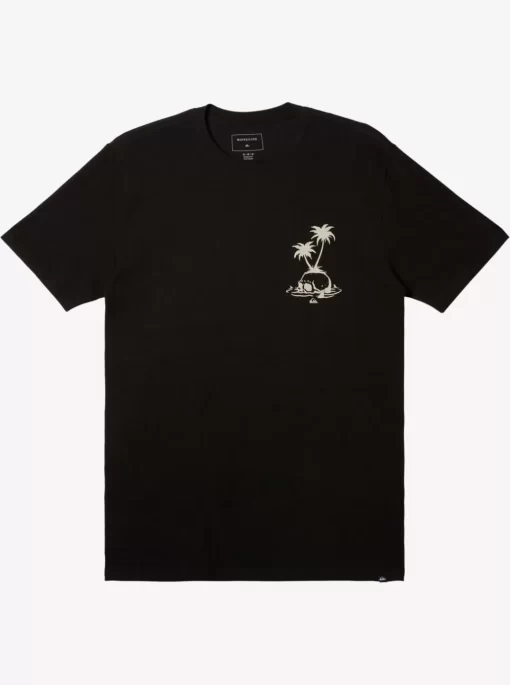 Mens Quiksilver Tees | Skull Island T-Shirt