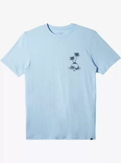 Mens Quiksilver Tees | Skull Island T-Shirt
