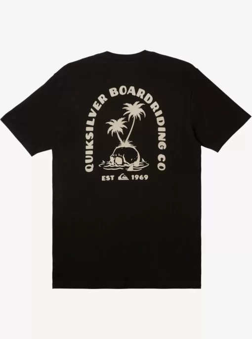Mens Quiksilver Tees | Skull Island T-Shirt