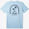Mens Quiksilver Tees | Skull Island T-Shirt