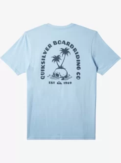 Mens Quiksilver Tees | Skull Island T-Shirt