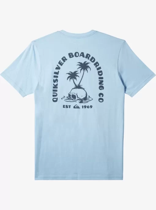 Mens Quiksilver Tees | Skull Island T-Shirt